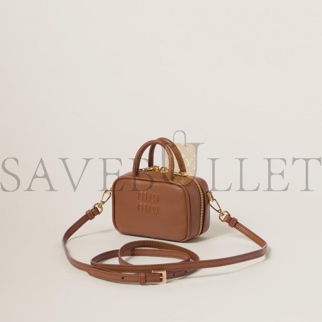 MIU MIU LEATHER MICRO BAG 5NR020 (10.5*4cm) MIU MIU LEATHER MICRO BAG 5NR020 (10.5*4cm)